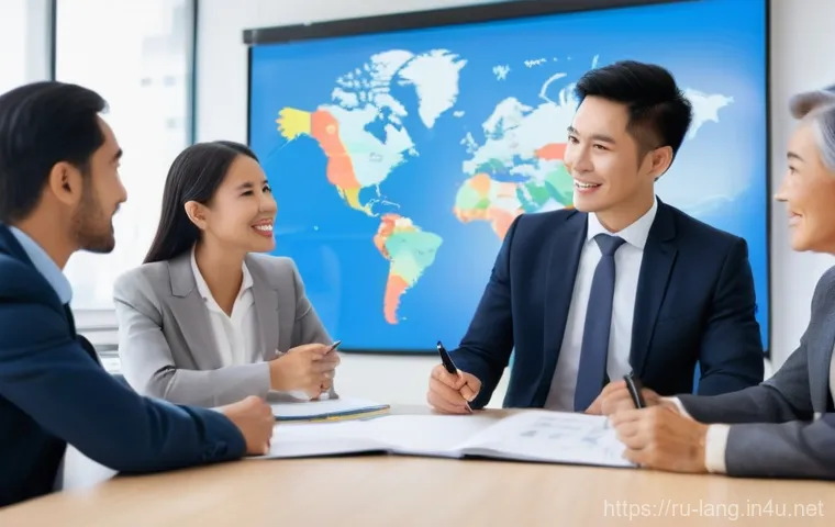 외국어 시험을 통한 커리어 전환 성공 사례 - **Prompt:** A young professional woman in her late 20s, wearing smart-casual yet modest business att... 외국어 시험을 통한 커리어 전환 성공 사례 - **Prompt:** A young professional woman in her late 20s, wearing smart-casual yet modest business att...